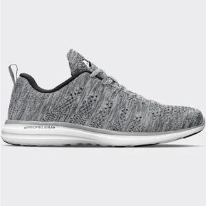6 APL techloom pro women’s heather grey running yoga core collection shoes